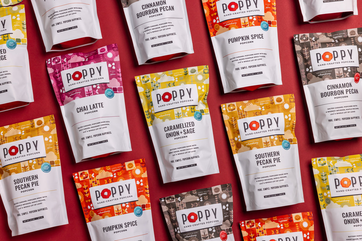 Poppy Hand-Crafted Popcorn