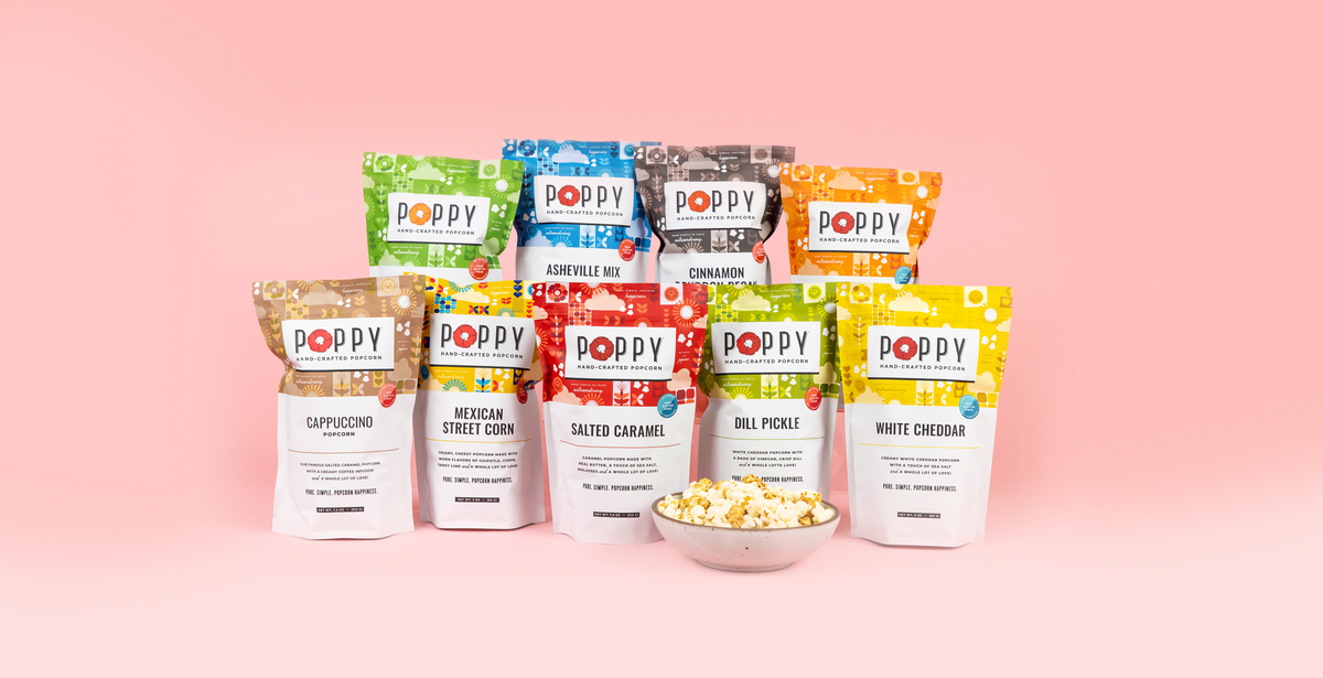 Poppy Hand-Crafted Popcorn