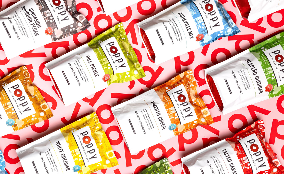 Poppy Hand-Crafted Popcorn