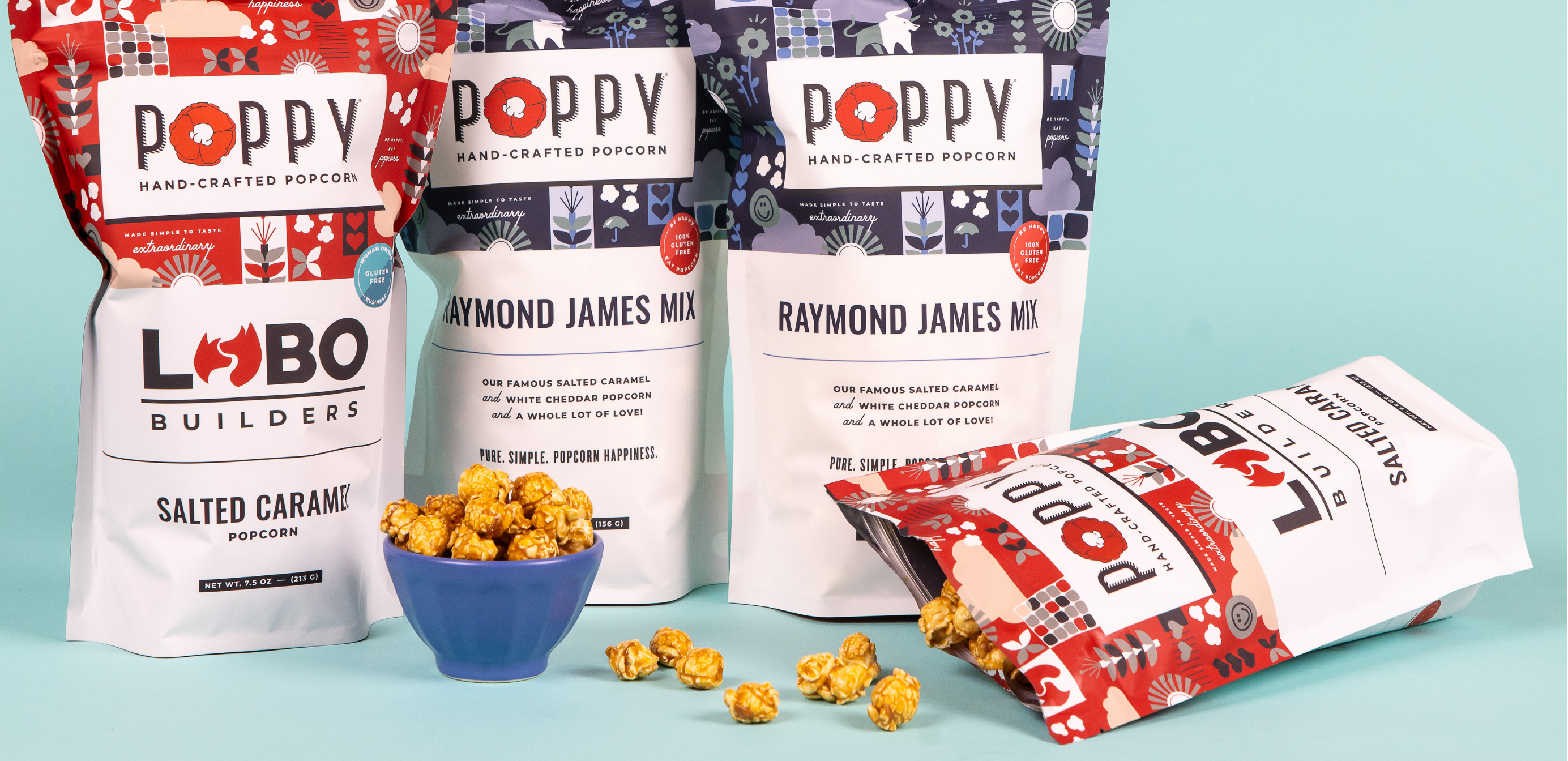 Poppy Hand-Crafted Popcorn