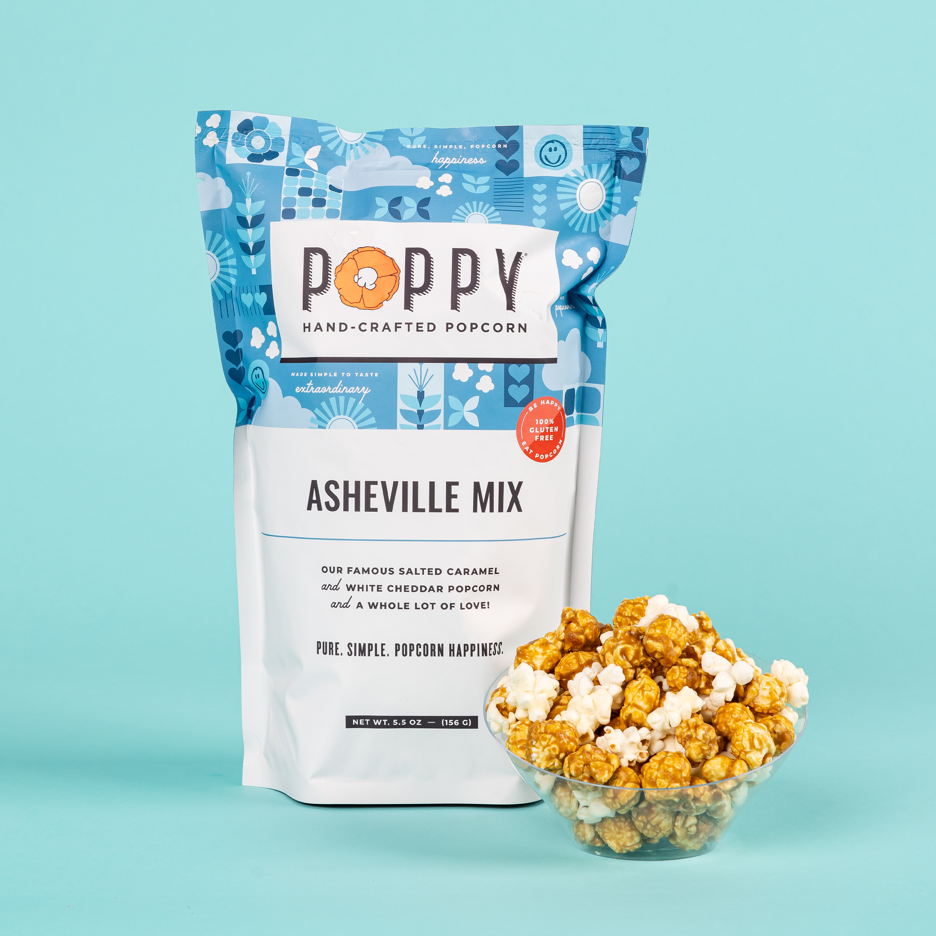 Asheville Mix - Poppy Hand-Crafted Popcorn