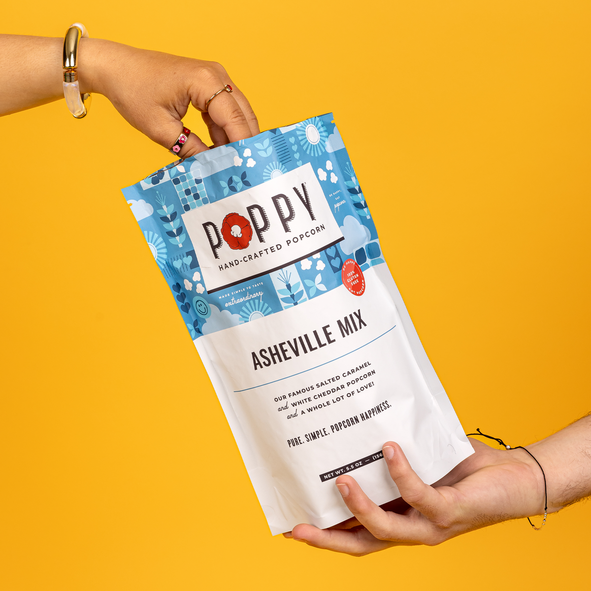 Asheville Mix - Poppy Hand-Crafted Popcorn
