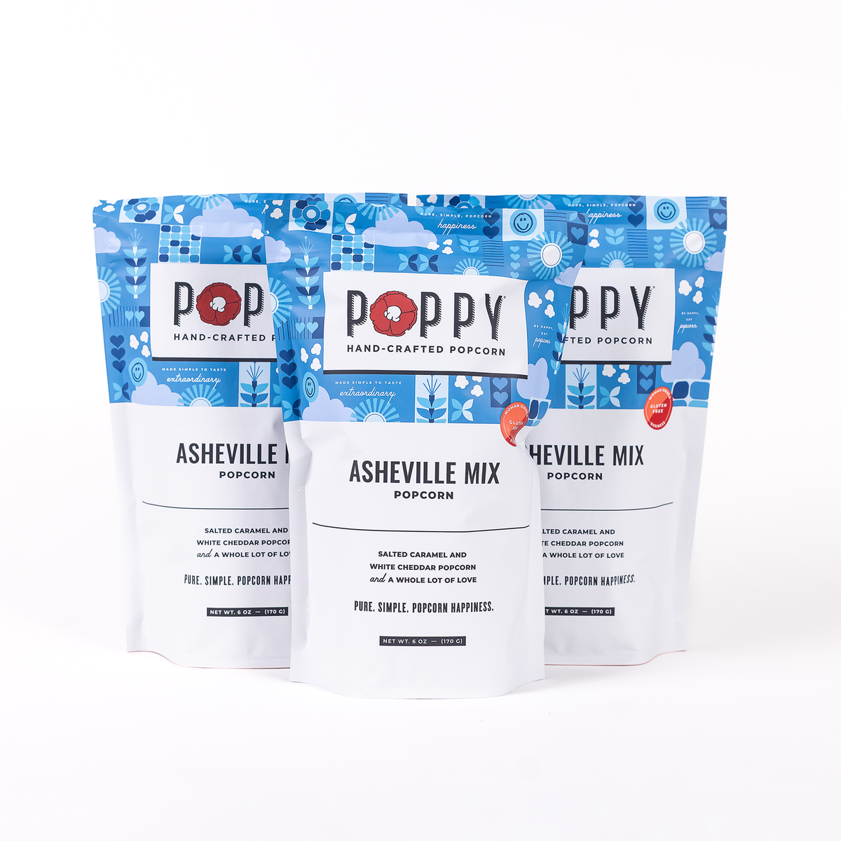Asheville Mix - Poppy Hand-Crafted Popcorn