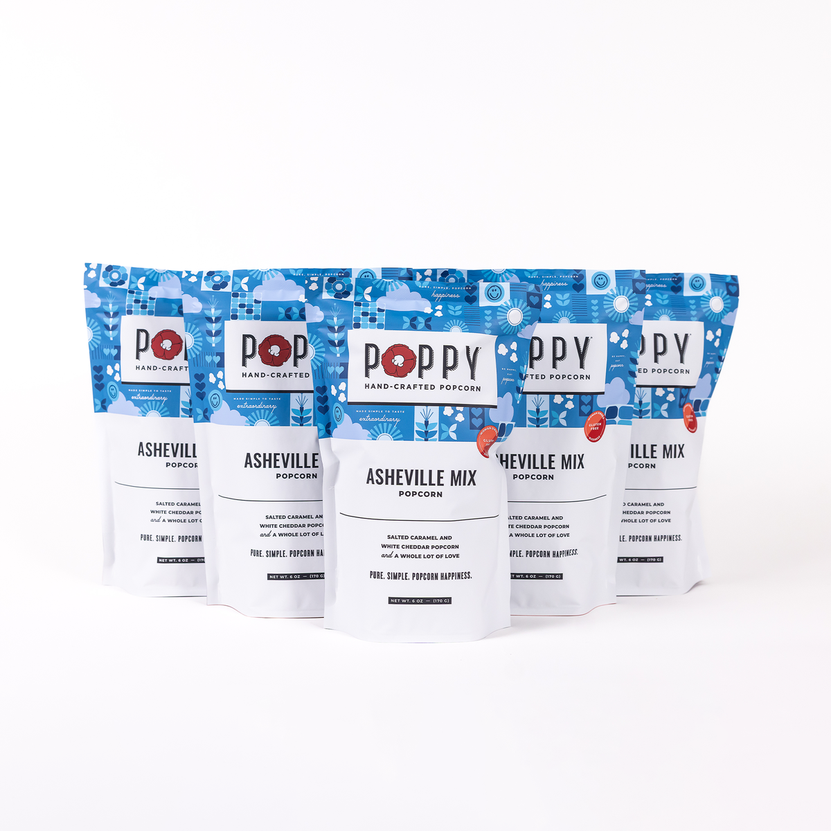 Asheville Mix - Poppy Hand-Crafted Popcorn