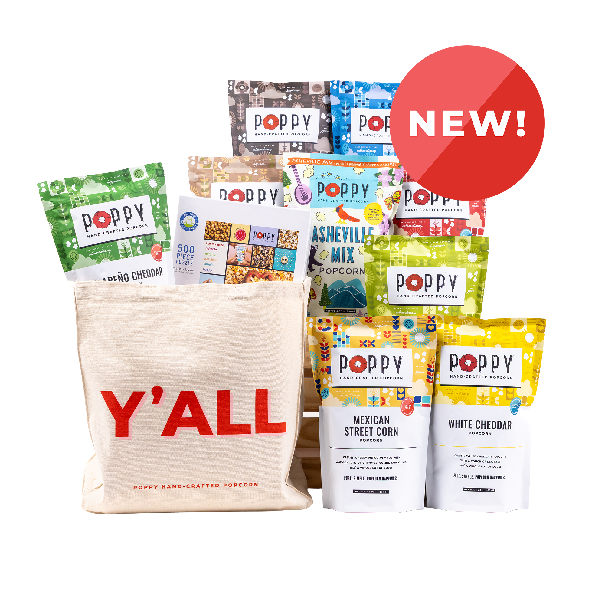 The Full Collection - Poppy Hand-Crafted Popcorn