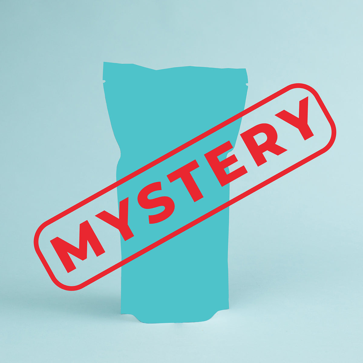 Poppy Hand-Crafted Popcorn mystery bag featuring assorted popcorn flavors in a sealed paper bag.