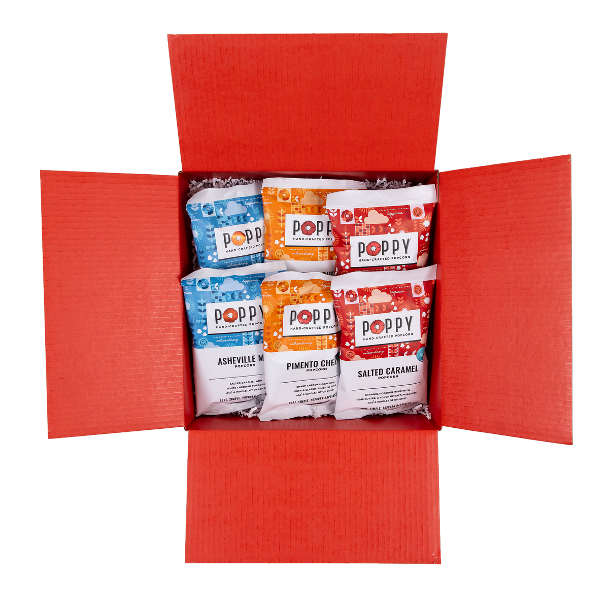 Snack Bag Sampler - Poppy Hand-Crafted Popcorn